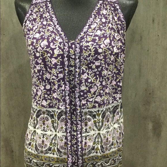 REBECCA TAYLOR SILK TANK SIZE 6 - Picture 1 of 4